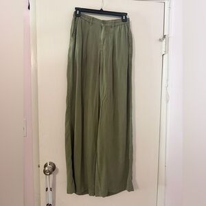NWT Aerie Sage Green Relaxed Pants